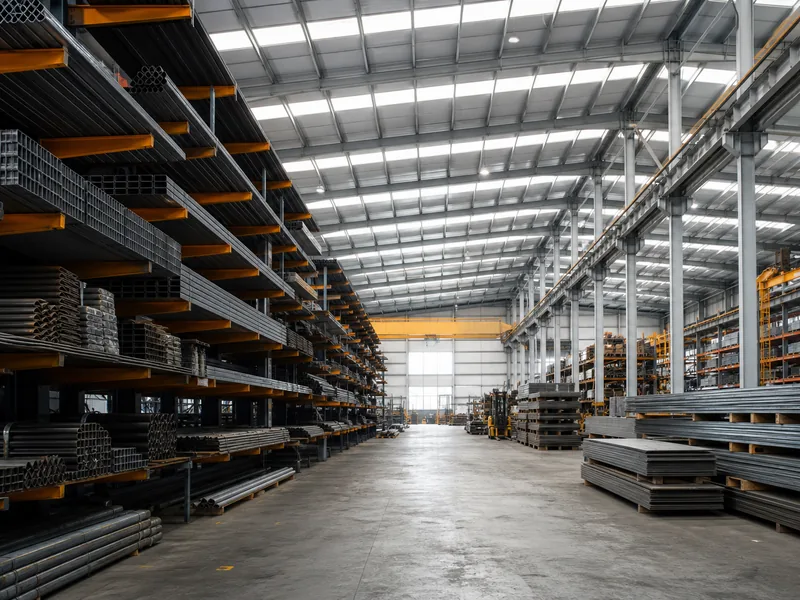 DEMKOR steel stock warehouse